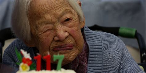 worlds oldest person turned   week