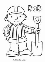 Bob Builder Coloring Pages Print Kids Cartoon Printable Desenhos Shovel Sheets Pintar Para Wall Momjunction sketch template
