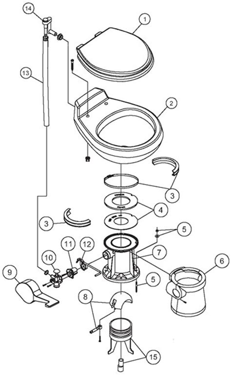 dometic sealand vacuflush vacuflush pedal flush toilets   series page