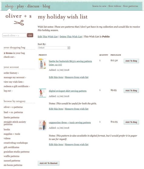 introducing   lists   shop blog oliver