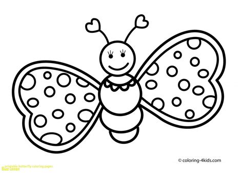 butterfly coloring pages  girls bubakidscom