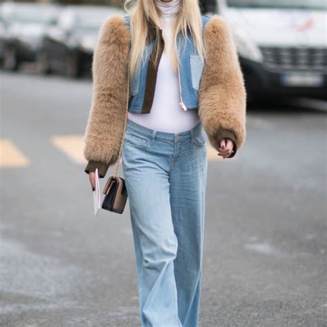 wide leg jeans outfits inspired by paris street style