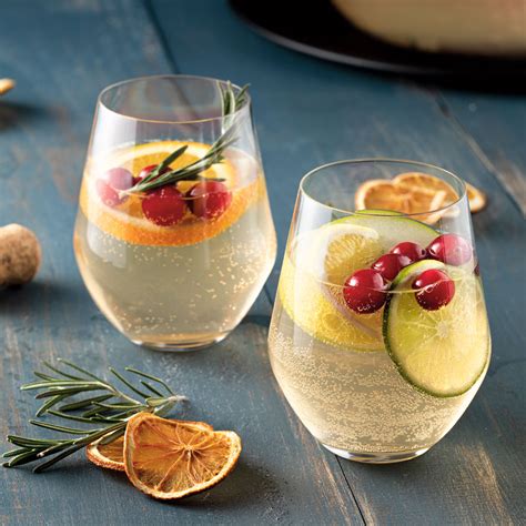 Sparkling White Sangria 5 Ingredients 15 Minutes