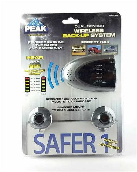 peak pkcre wireless backup parking sensor system ho ho ho christmas gifts  bid