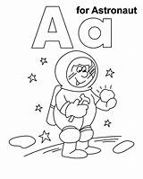 Coloring Astronaut Pages Printable Coloringme sketch template