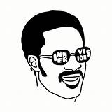 Stevie Wonder Drawing Clipartmag sketch template