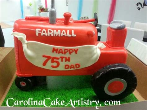 Ironic To Find This In My Search 3d Farmall Tractor Cake Tractor