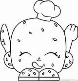 Shopkins Rolly Coloringpages101 sketch template