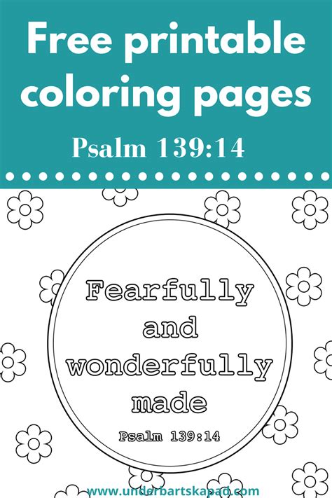 printable coloring pages fearfully  wonderfully