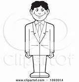 Suit Man Coloring Pages Clipart Color Groomsmen Royalty Colouring Glass Bottle Rf Graphics Vector Suits Illustrations Colors Wedding Choose Board sketch template