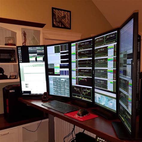 trading desks  monitors   top traders