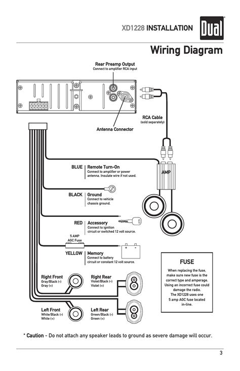 dual stereo wiring harness diagram  faceitsaloncom