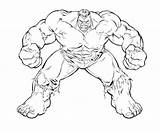 Hulk Mewarnai Hogan Anak Sheets Getdrawings Avengers sketch template