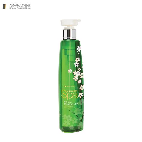 amaranthine japanese spa sakura blossom spa massage oil amaranthine