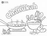 Coloring Hanukkah Pages Latkes Chanukah Yom Kippur Jewish Printable Clipart Kosher Cook Crafts Holiday Hannukah Getcolorings Clker Rating Traditions Color sketch template
