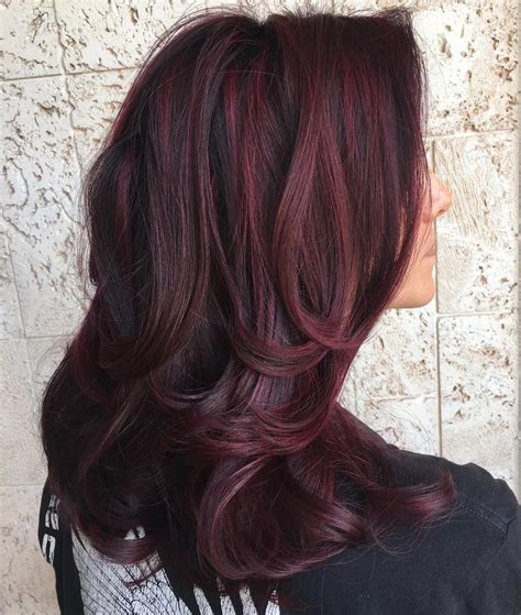 shades  burgundy hair dark burgundy maroon burgundy  red