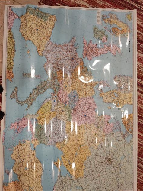mapa europy knihy darujem za odvoz
