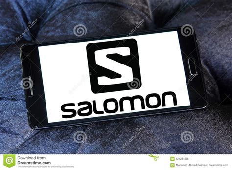 salomon group logo editorial stock photo image  company