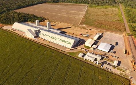 fertilizantes tocantins inaugura fábrica em sinop no mato
