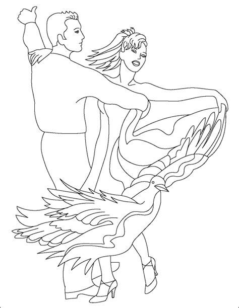dancers coloring pages  kids updated