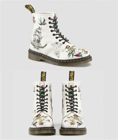 dr martens tattoo collection dr martens boots dr martens shoes
