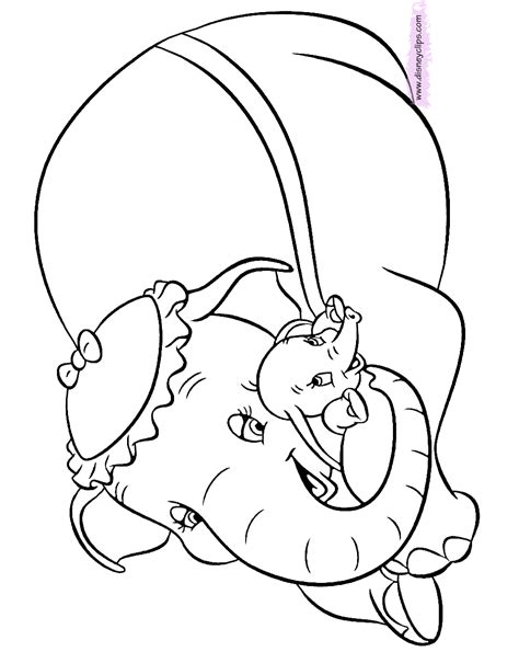 jumbo coloring pages  cartoon images coloring home