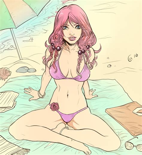 rule 34 beach bikini female jojo s bizarre adventure