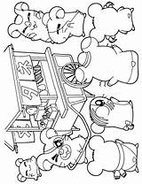 Coloring Pages Rescue Hamtaro Getdrawings sketch template