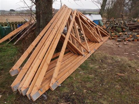 wooden roof trusses  donoldsons  cupar fife gumtree