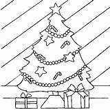 Kerstboom Kerst sketch template