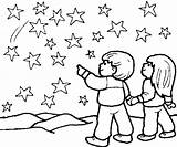 Starry Preschoolers Estrella Clip Everfreecoloring sketch template