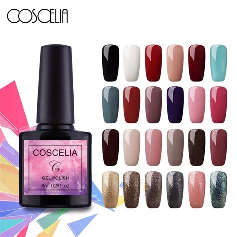 Coscelia 8ml Super Nail Gel Polish 40 Color For Choose Varnish Vernis