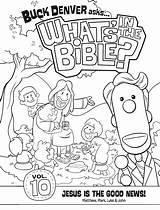 Coloring Bible Pages Cover Volume Buck Denver Kids Whatsinthebible Book Friends Asks Dvd Colouring Printable Creation Whats Activity Sheets sketch template