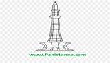 Pakistan Sketch Minar Paintingvalley sketch template