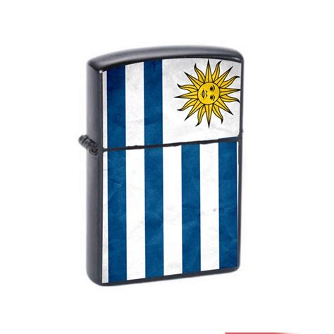 uruguay country national emblem symbol flag oil windproof flip top