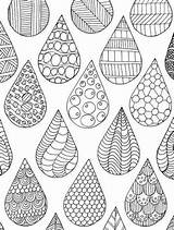 Zentangle Doodle Drops Doodles Ilovetodraw Siterubix sketch template