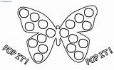 Colorear Butterfly Dimple Wonder sketch template