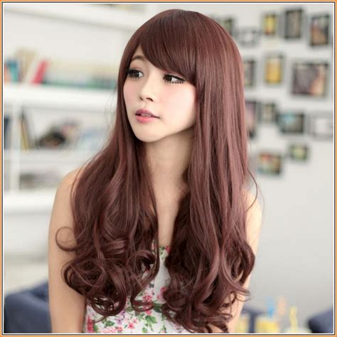 Pinkish Brown Hair Color Hair Color Auburn Pinkish Brown Hair Asian