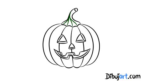 dibujo de calabaza de halloween  colorear dibujos  colorear