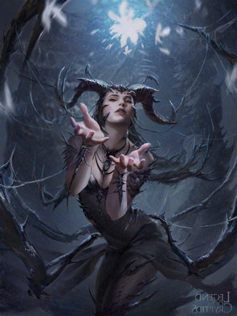 Magic Fantasy Art Horns Legend Of The Cryptids