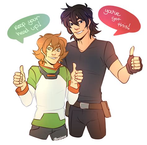 Keith And Pidge From Voltron Legendary Defender Voltron Keith And