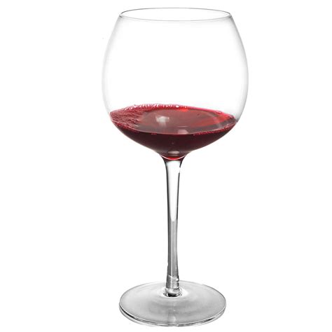 Giant Red Wine Glass Holds Over A Bottle Of Your Favourite Wine