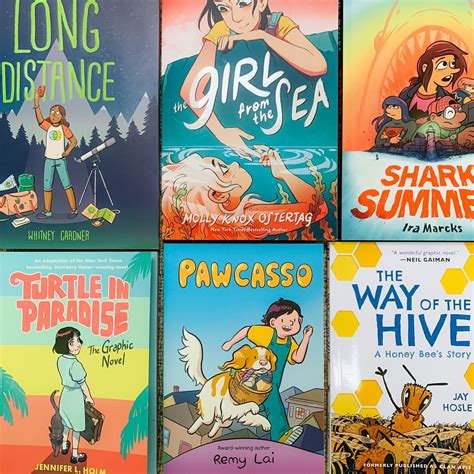 summery graphic novels  ages     read   kids