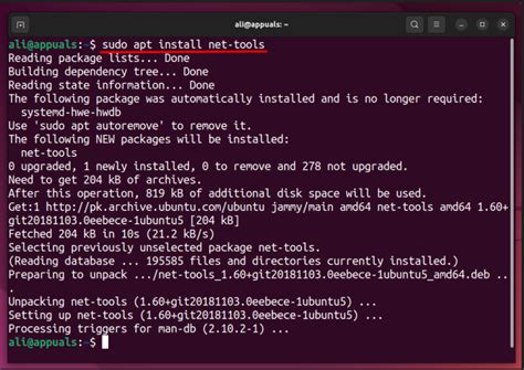 How To Fix Ifconfig Command Not Found Error In Linux