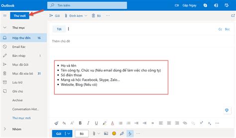 Cài Đặt Chữ Ký Outlook Cách Đổi Chữ Ký Outlook Trên Trình Duyệt Web