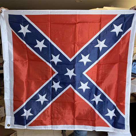 buy confederate artillery battle flag 36 x 36 inch square for sale