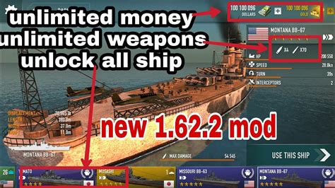 battle  warships  mod hack unlocked  ship unlimited