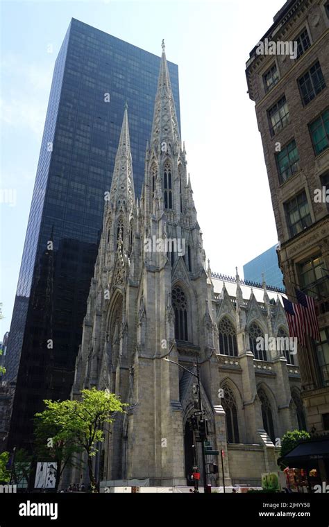 st patricks cathedral midtown manhattan  york city nyc state