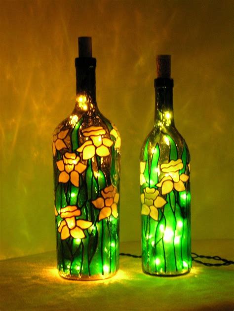 Wine Bottle Crafts Bottle Painting Glass Bottle Crafts Painted Wine