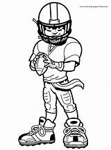 Coloring Pages Sports Football Rugby Color Printable Kids Sheets Found sketch template